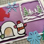 初心者でも作れる冬の切り絵